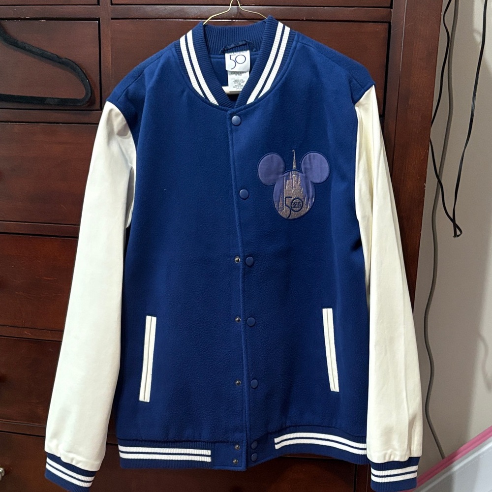 Walt Disney World 50th Anniversary Varsity Jacket